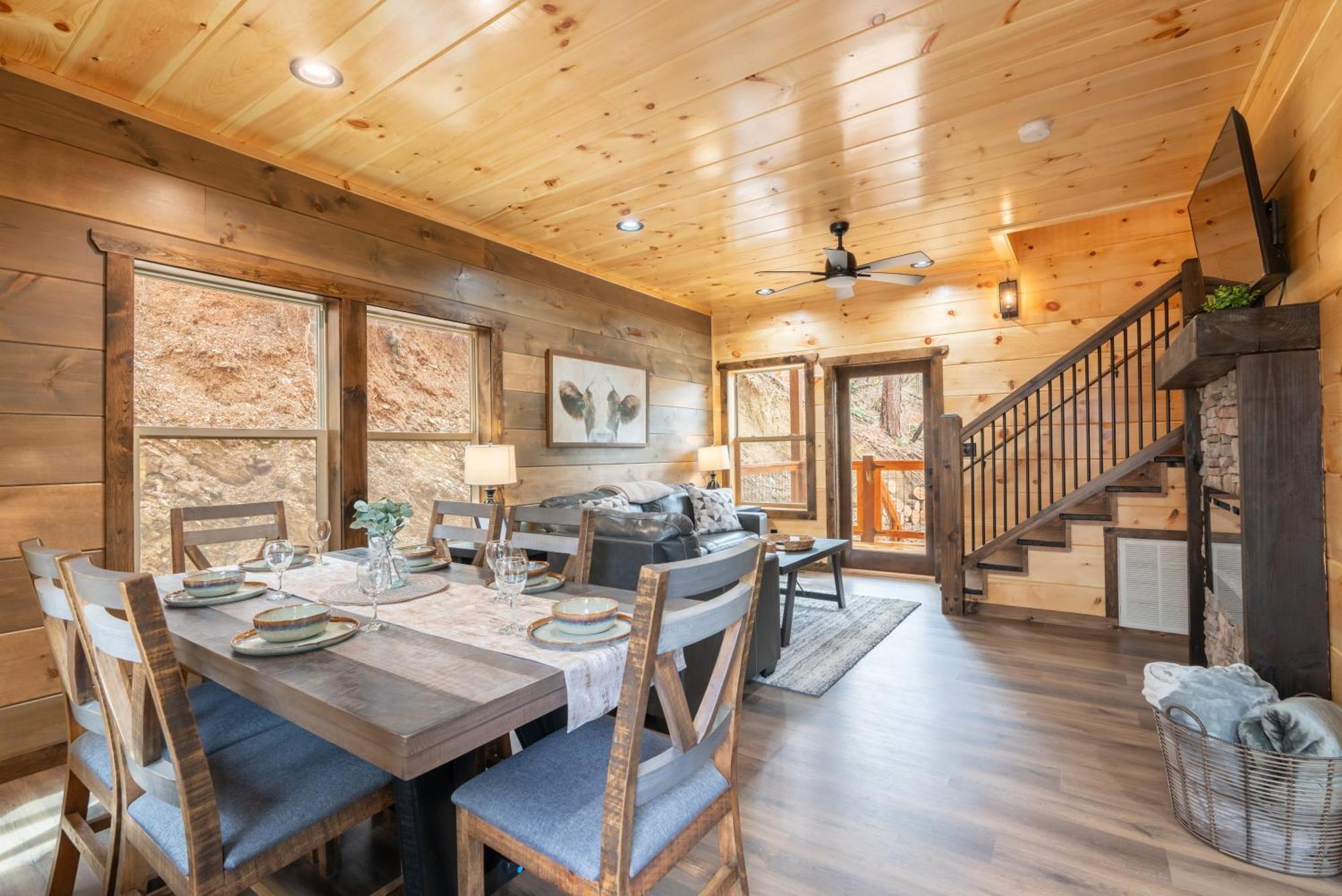 Hawks Nest Mountain Cabin Севьервилл Экстерьер фото