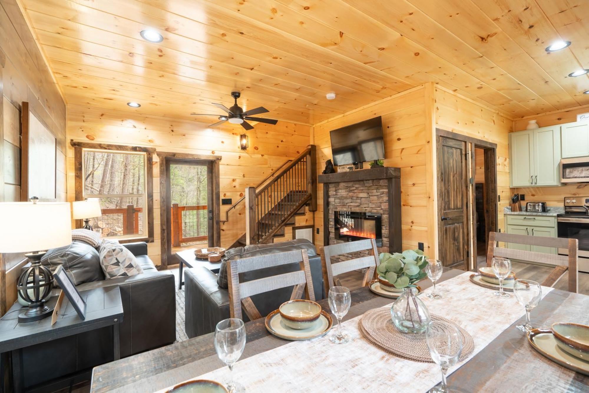 Hawks Nest Mountain Cabin Севьервилл Экстерьер фото